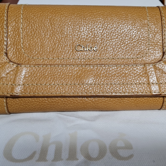 Chloe Long Wallet in Sugar Brown Color - Picture 8 of 10